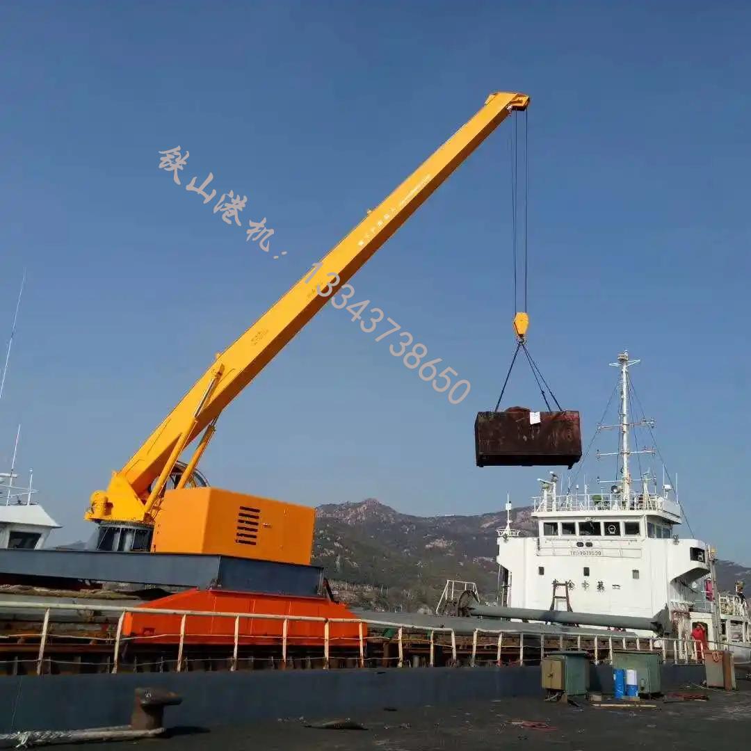浙江丽水港口船用起重机厂家产品的维护与保养