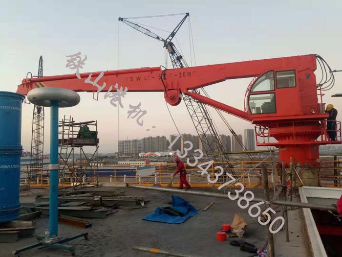 广东江门甲板起重机厂家起重机械防风抗台的基本要求