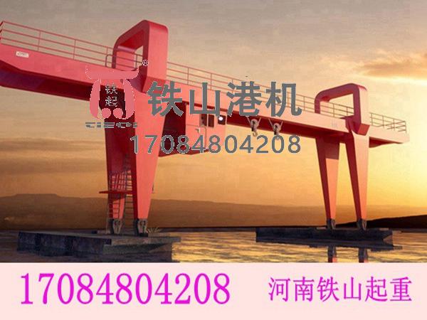 山东济南码头门机生产厂家码头门机通电动态测试